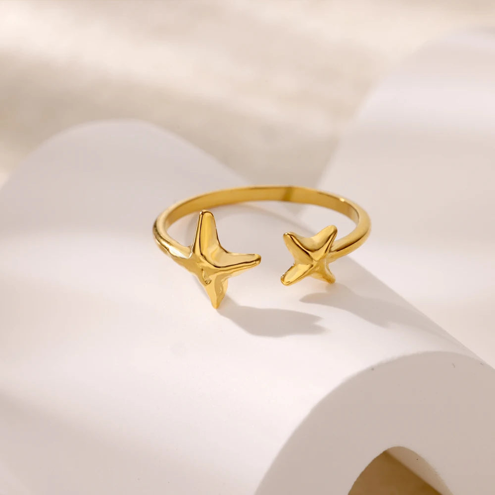 Luxury Aesthetic Zircon Ring – Women’s Adjustable Jewelry