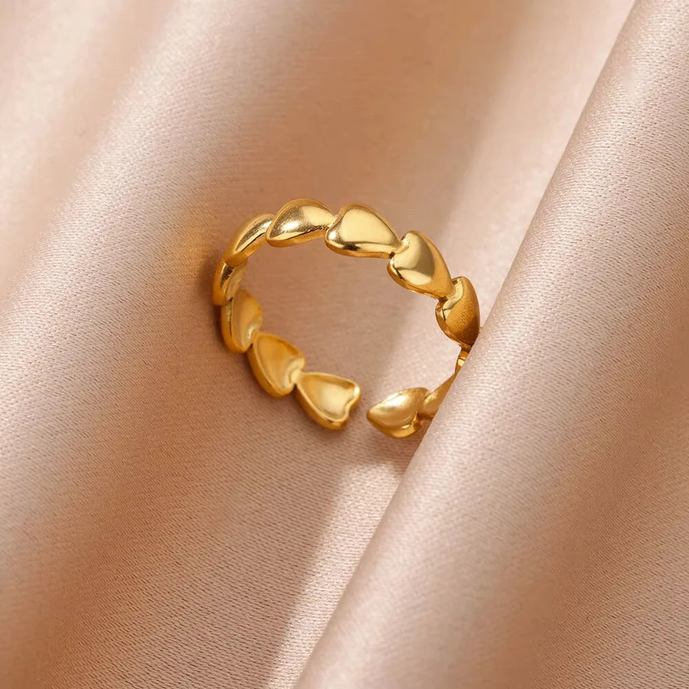 Luxury Aesthetic Zircon Ring – Women’s Adjustable Jewelry