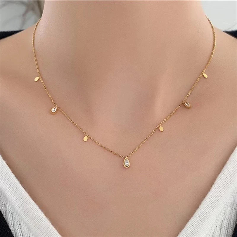 Elegant Waterdroplet Choker Necklace™
