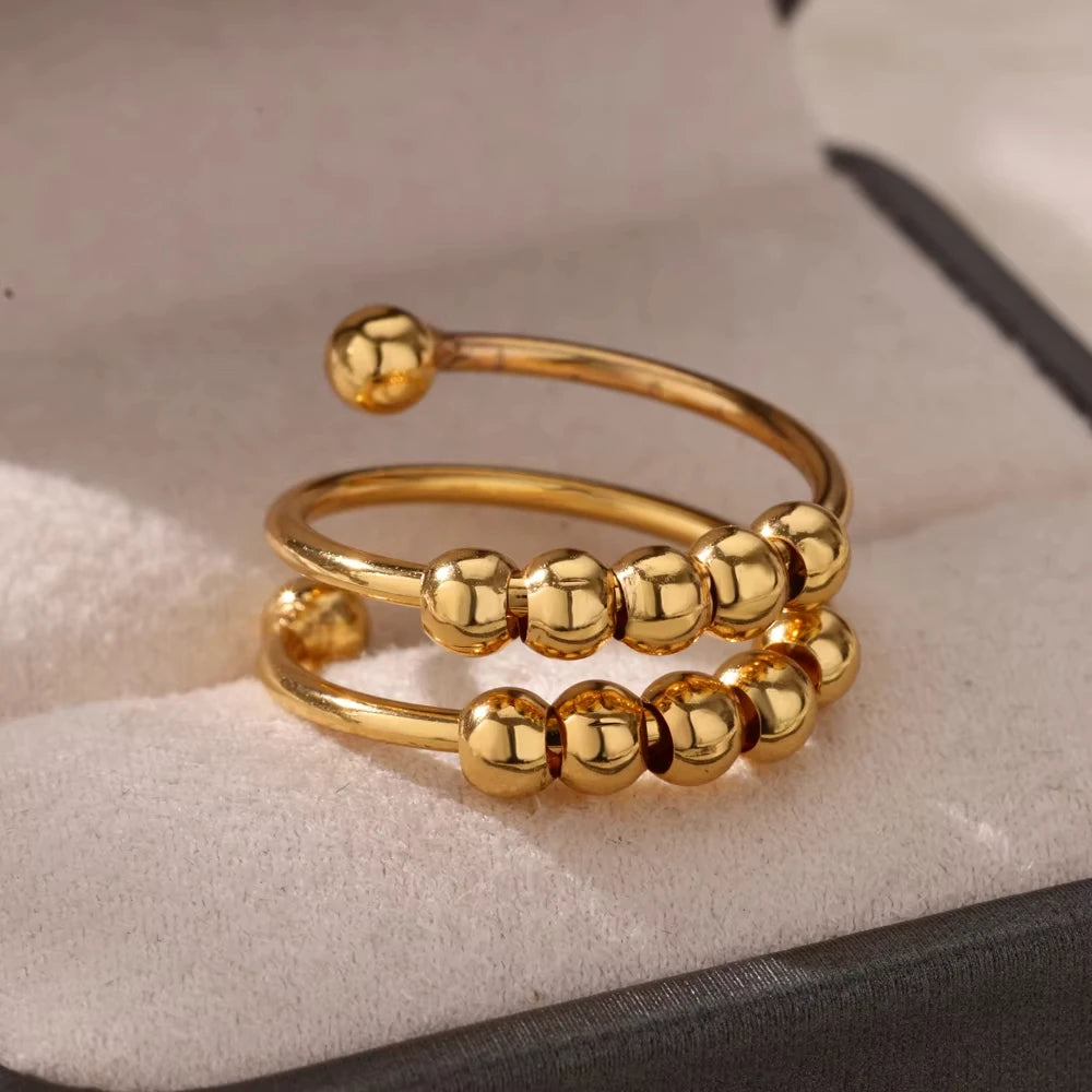 Luxury Aesthetic Zircon Ring – Women’s Adjustable Jewelry