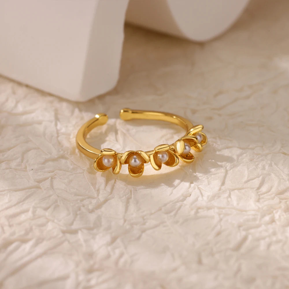 Luxury Aesthetic Zircon Ring – Women’s Adjustable Jewelry