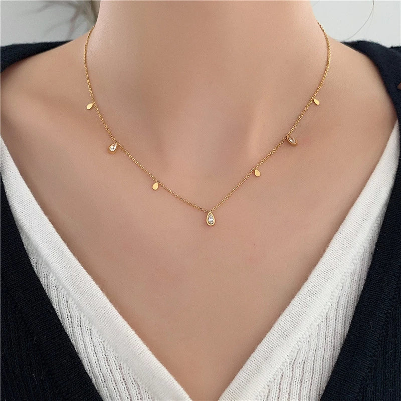 Elegant Waterdroplet Choker Necklace™