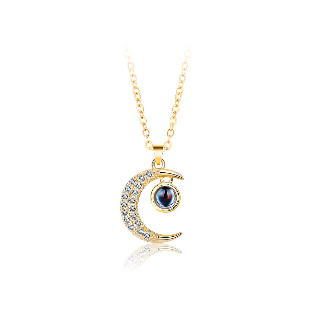 Elegant Love Projection Necklace – Timeless Romantic Jewelry Gift