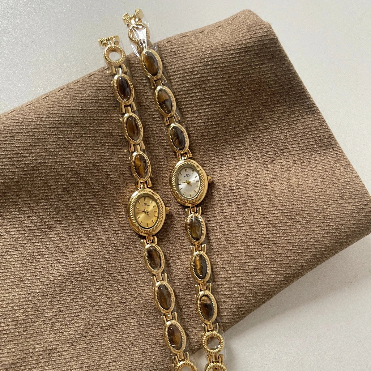 Luxury Jade Quartz Watch