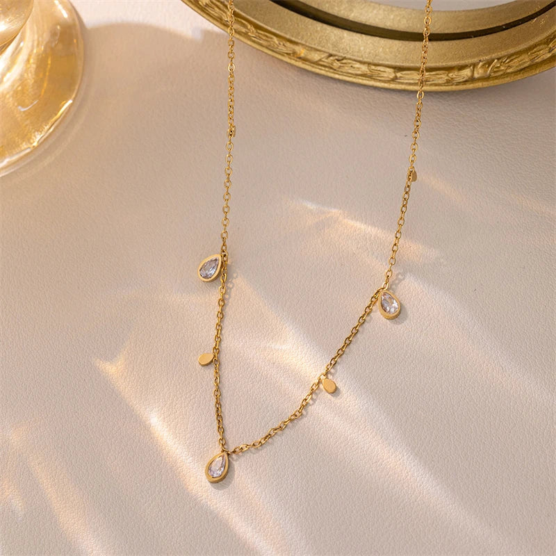 Elegant Waterdroplet Choker Necklace™