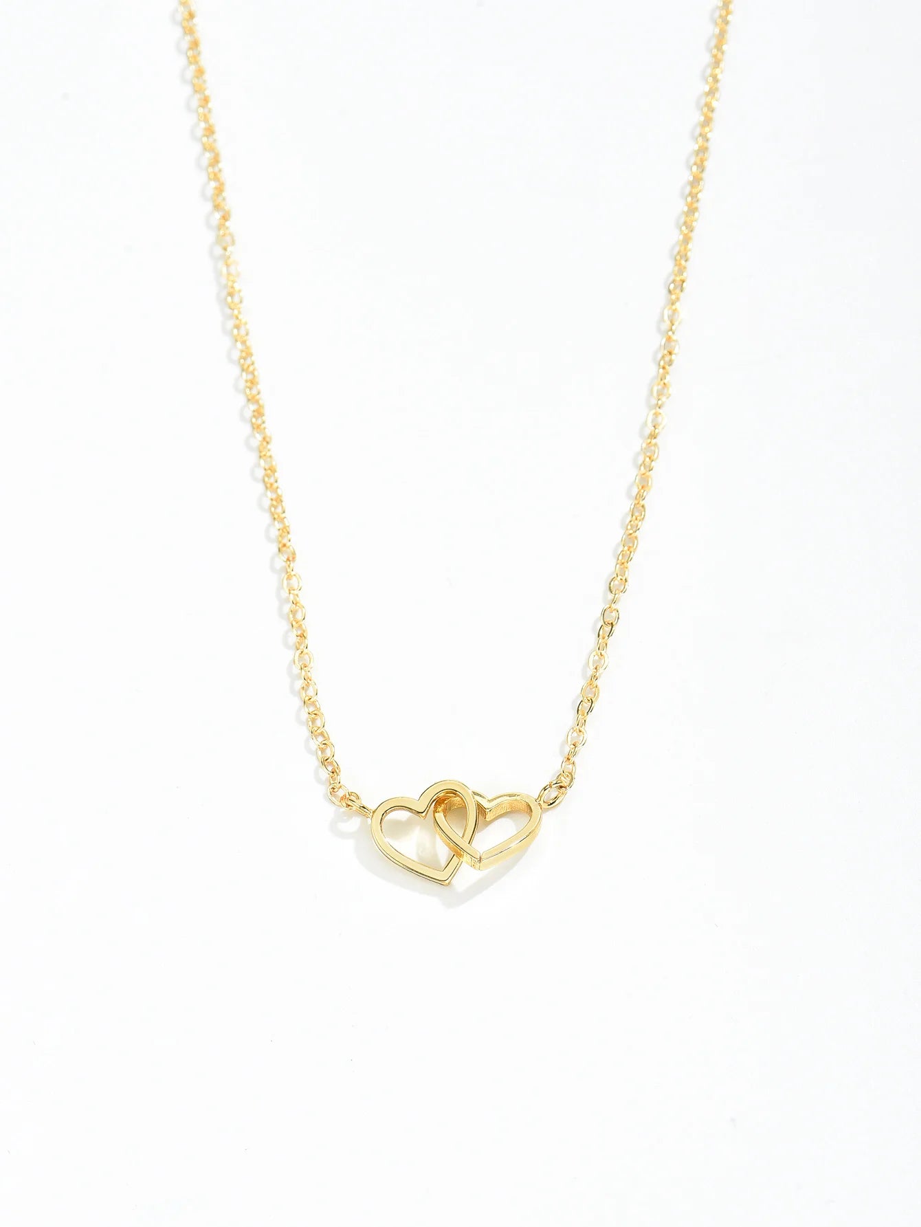 Intertwined Hearts Love Necklace